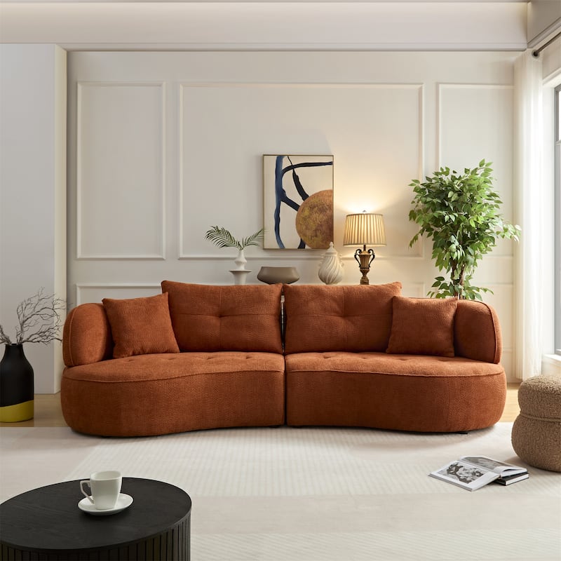Combo Sofa with Detachable Pillows