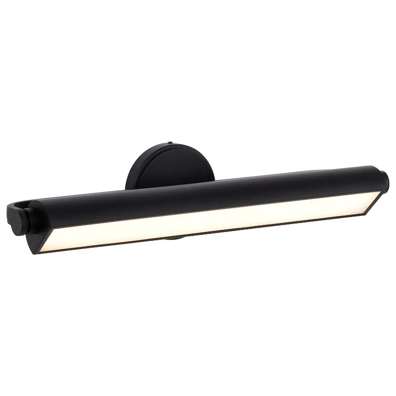 Auden 24 Inch LED Vanity 3 CCT Selectable Black Finish Acrylic Lens