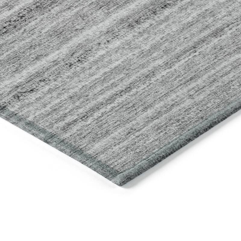 HomeRoots Striped Transitional Rectangle Outdoor Rug