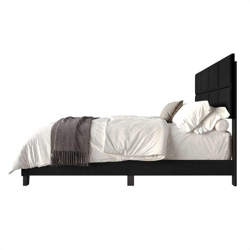 Clayfell Lufkin Upholstered Panel Bed