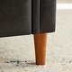 preview thumbnail 29 of 65, Armed Ottoman Bench PU Leather Bench Button Tufted Sofa Stool Bench Footrest Stoolfor Entryway, Living Room and Window