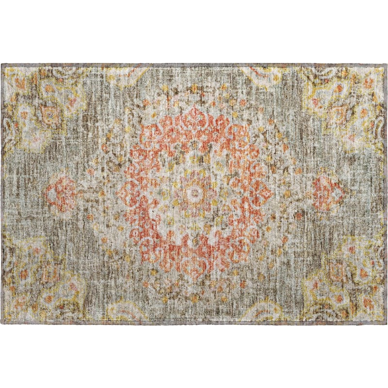 Premium Washable Super Soft Vintage Traditional Mayfield Rug