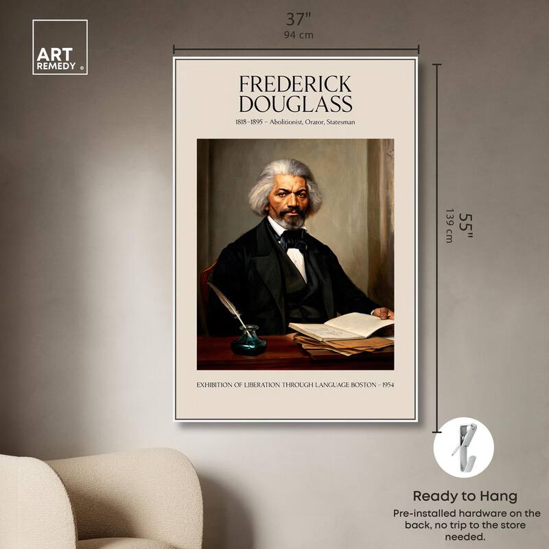 Orator of Freedom Canvas by Art Remedy