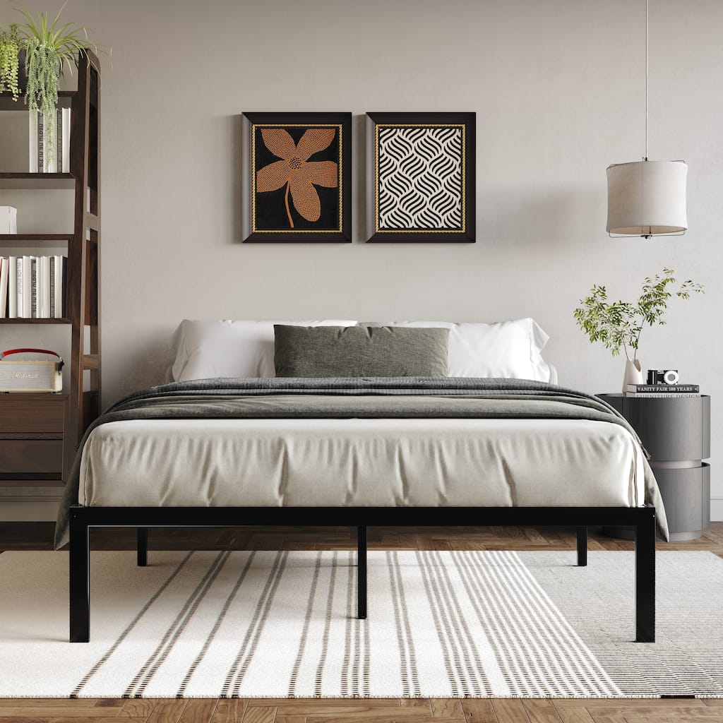 CraftPorch Minimalist Metal Platform Bed
