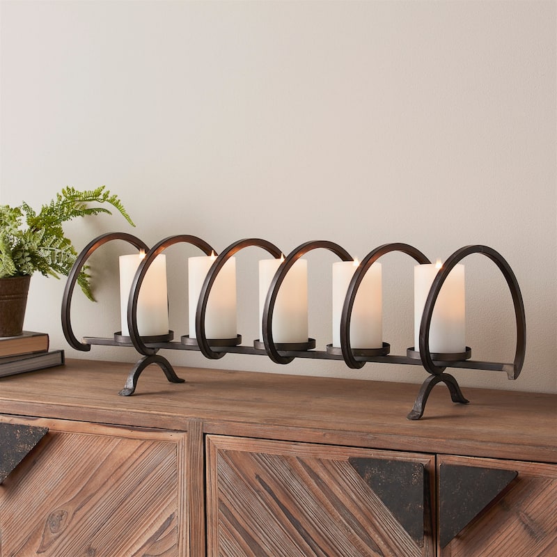 Spiral Votive Holder Display - 31 x 9 x 9.75