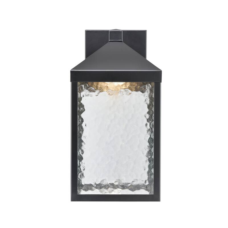 Millennium Lighting Aaron LED Outdoor Wall Sconce in Powder Coat Black - 15.25  Inch