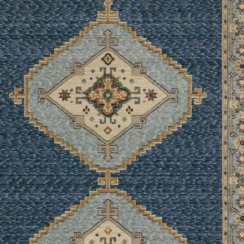 HomeRootsMedallion Bohemian Rectangle Area Rug
