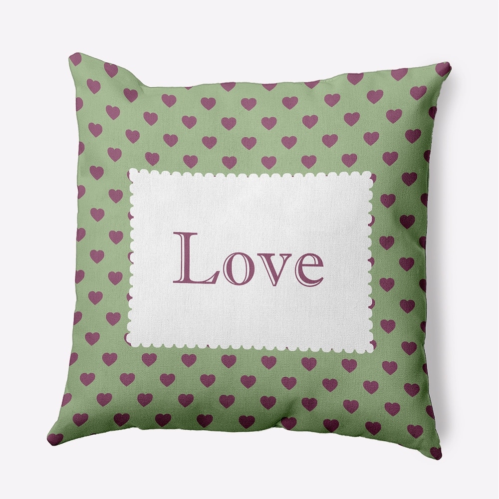 Valentines Day Love Decorative Throw Pillow