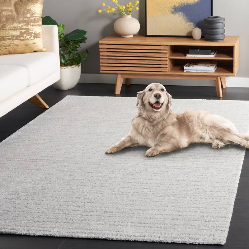 SAFAVIEH Neptune Orra Contemporary Rug. - 8' x 10' - Light Grey/Grey