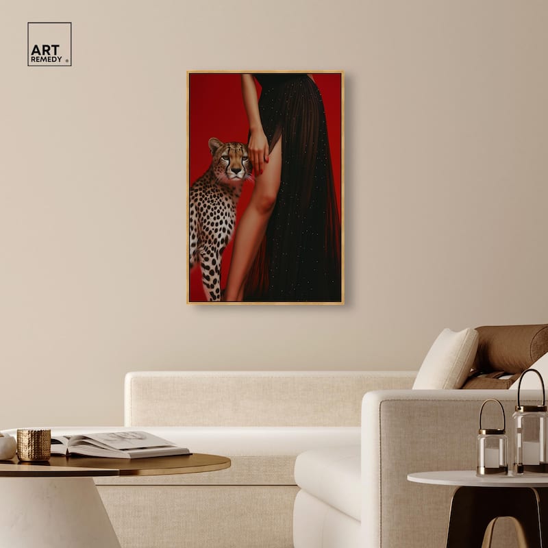 Wild at Heart Canvas by Art Remedy