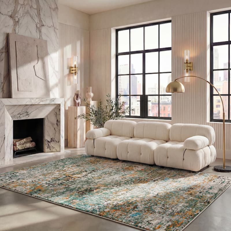 SAFAVIEH Madison Coleen Modern Abstract Rug