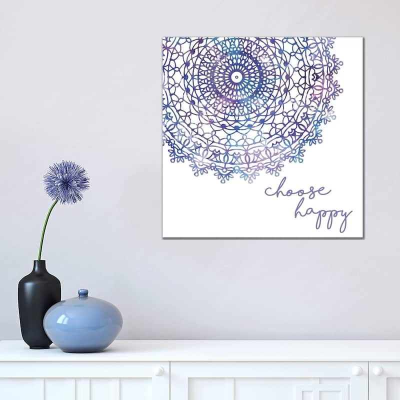 iCanvas "Cosmic Mandala I" by Noonday Design Canvas Print - 18x18x1.5