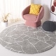 preview thumbnail 5 of 14, SAFAVIEH Tahoe Shag Gret Abstract 1.2-inch Thick Rug