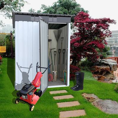 Outdoor storage sheds