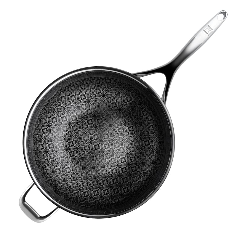 DiamondClad by Livwell 12" Hybrid Nonstick Wok