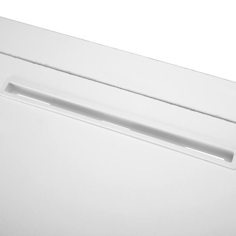 Urban Shop Folding Computer Desk with Tablet Slot