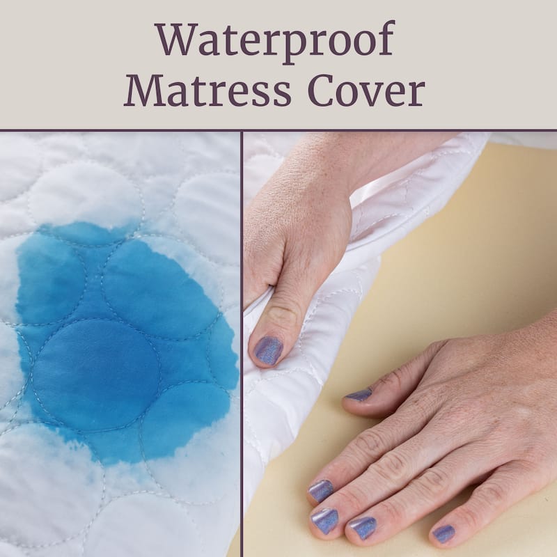 Mattress Protector – 6-Sided Waterproof and Hypoallergenic Mattress Cover by Windsor Home