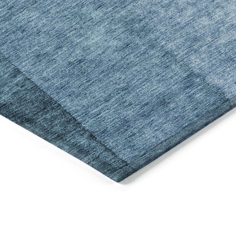 HomeRoots Ombre Transitional Rectangle Outdoor Rug