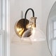 preview thumbnail 11 of 36, Modern 1/2/3/4 Lights Black Gold Bathroom Vanity Light Fixture Farmhouse Wall Sconce Light for Bathroom 1-Light