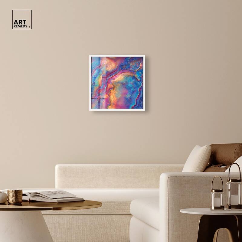 Glittering Spectrum II Shadowbox by Art Remedy