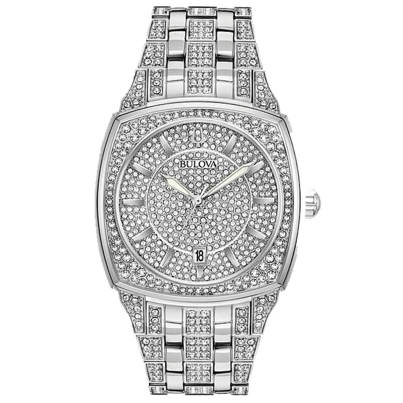 Bulova Men's Phantom Silver Dial Watch - 96B296 - 6 (36)