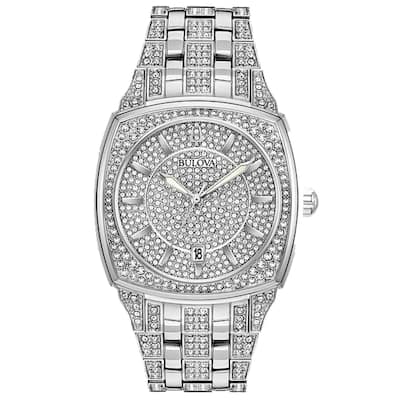 Bulova Men's Phantom Silver Dial Watch - 96B296 - 6 (36)