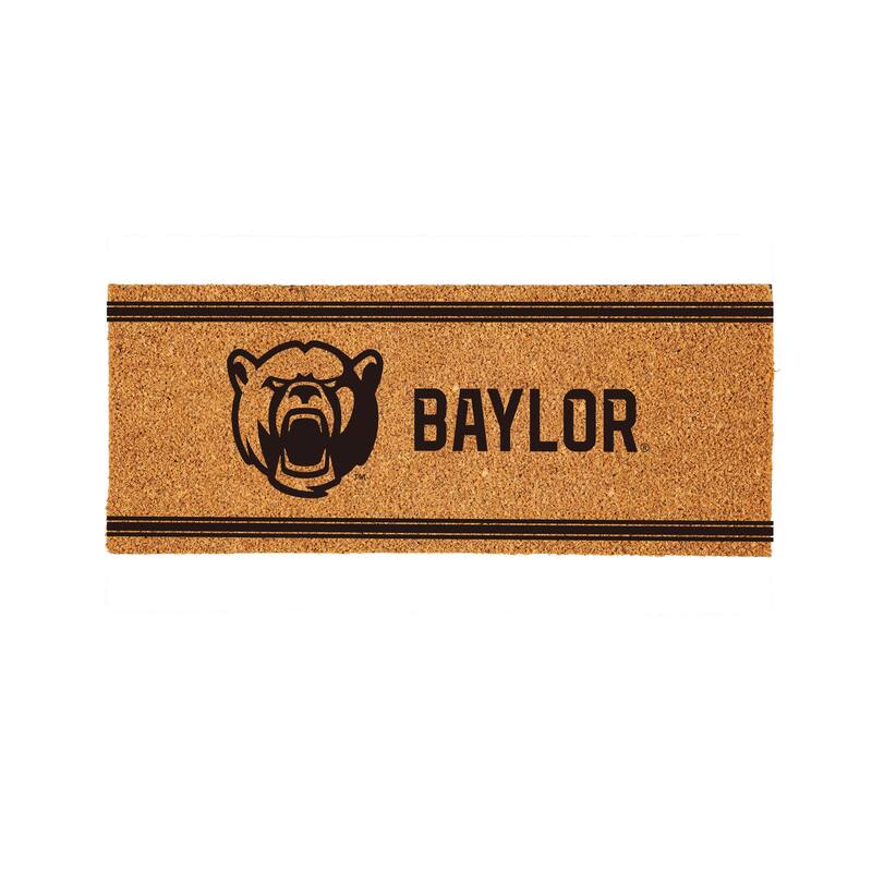 Baylor University Monochrome Indoor/Outdoor Coir Door Mat
