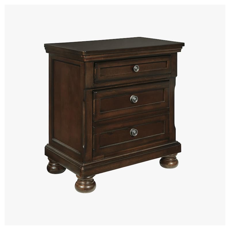 Signature Design by Ashley Porter Rustic Brown 2 Drawer Nightstand