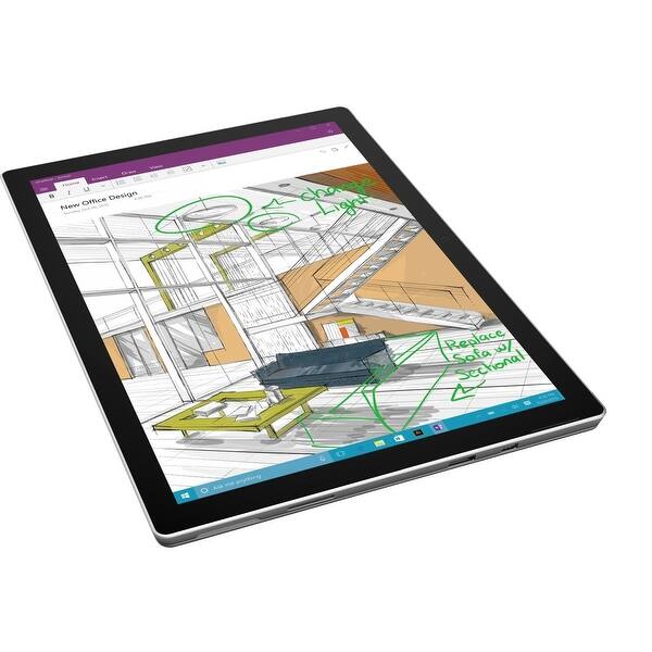 Microsoft Surface Pro 4 128gb Intel Core M3 6y30 X2 2 2ghz 12 3 Touch Silver Refurbished Overstock 31114612
