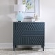 preview thumbnail 10 of 8, Uttermost Colby 36" Wide 3 Drawer Rubberwood Dresser - Deep Sea Blue