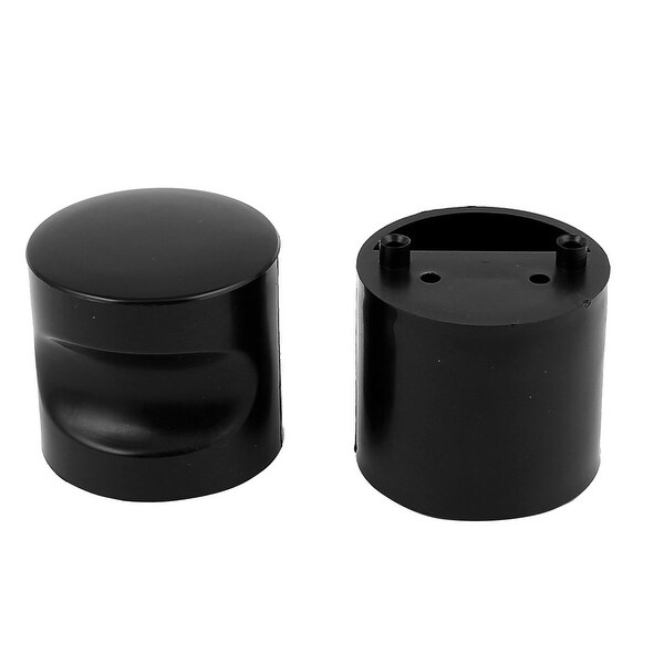 black toilet knob