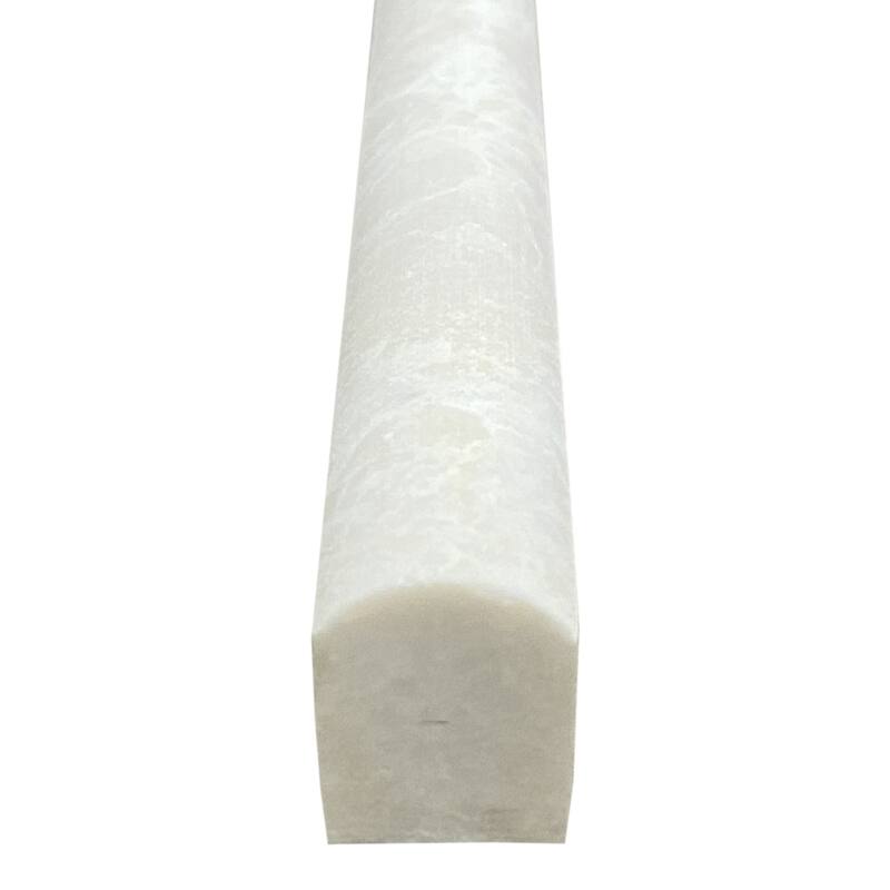Creamy Marble 0.62" x 12" Pencil Liner