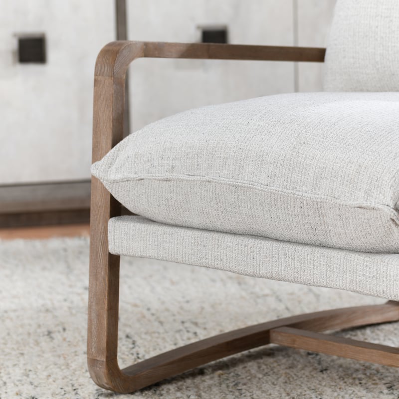 Classic Home Mariah Accent Chair Natural