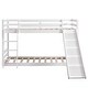 preview thumbnail 6 of 13, Elevated Cross Guard Rail With Slide Twin Pine Wooden Bed