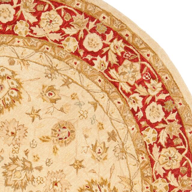 SAFAVIEH Anatolia Angeline Traditional Oriental Hand-spun Wool Rug