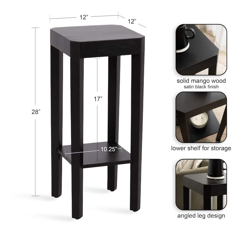 Kate and Laurel Talcott Wood Side Table