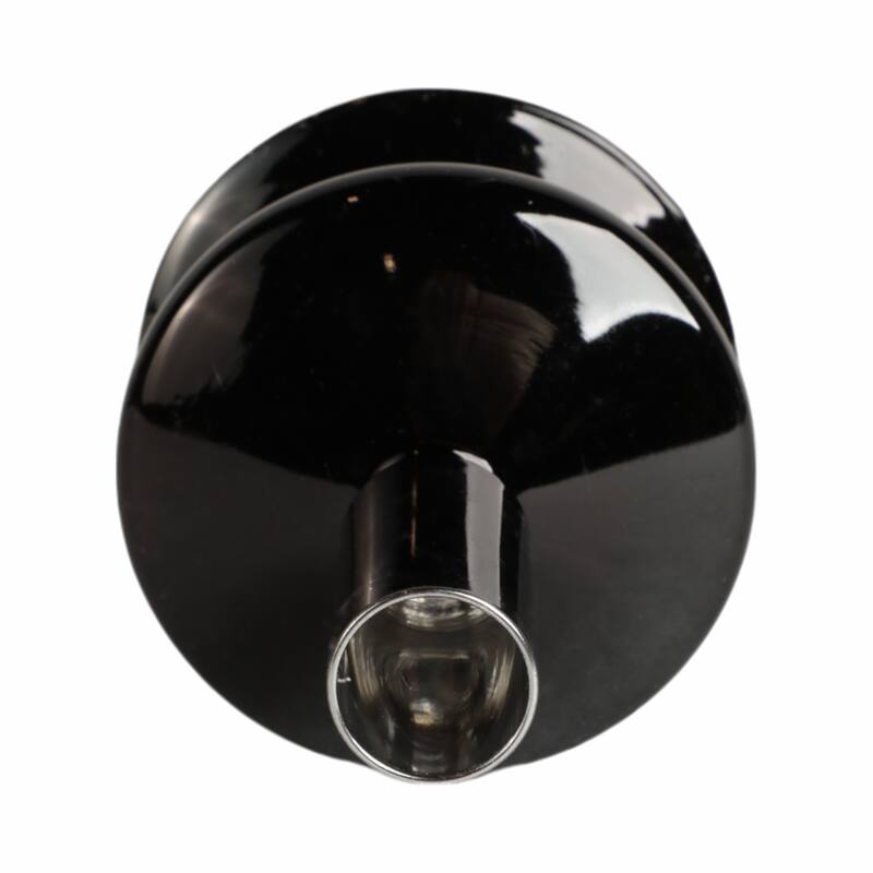 Modern Bubble Glass Candle Holder with Rounded Accent Base