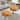 34.5" W Full-Grain Genuine Italian Leather Ottoman Set of 2