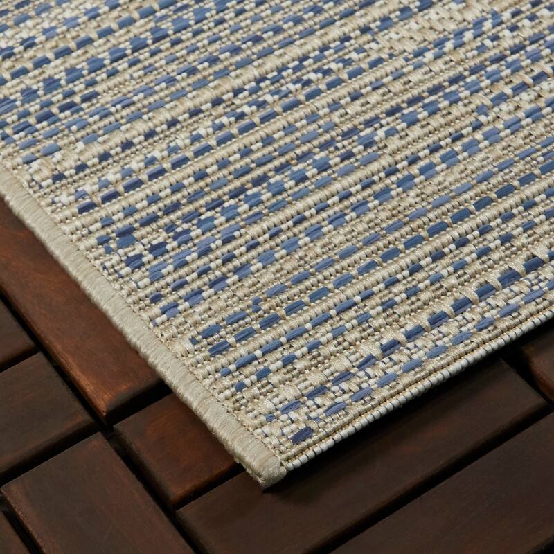Cabot Flatweave Ombre Indoor/ Outdoor Area Rug