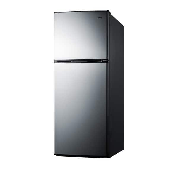 Summit Cp972 22 Wide 7 1 Cu Ft Top Mount Refrigerator Stainless Steel Overstock 30484331