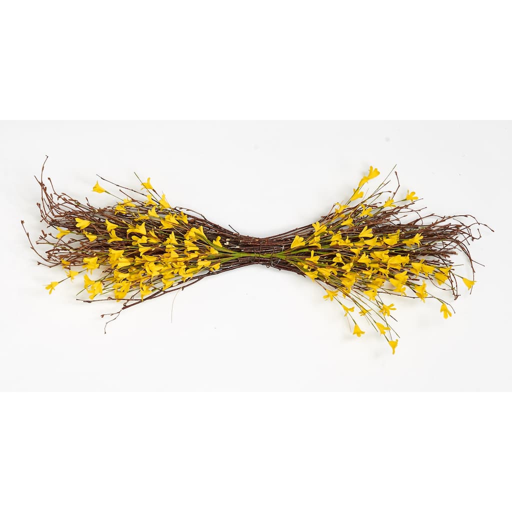 34" Forsythia Twig Swag - 34