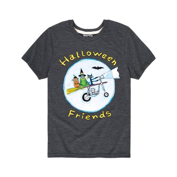Shop Pete The Cat Halloween Friends Youth Short Sleeve Tee