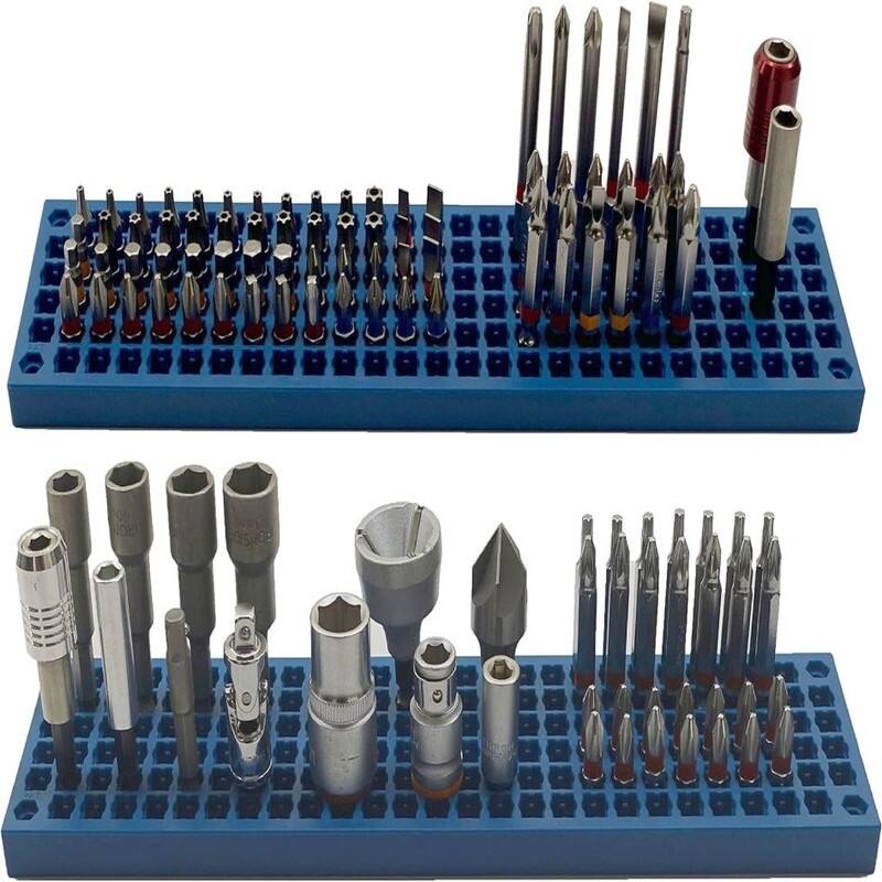 Screwdriver Toolbox Organizer - Blue - Part Storage