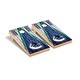 preview thumbnail 1 of 3, Vancouver Canucks NHL Triangle Cornhole Board Set Include Carrying Case