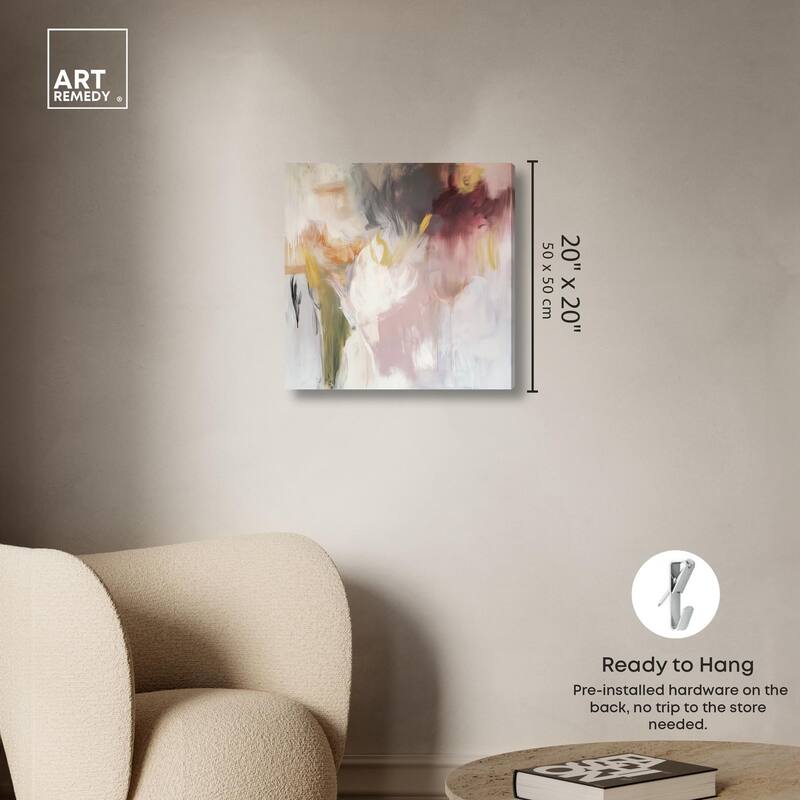 Painterly Energy Canvas by Art Remedy, Gallery Wrapped