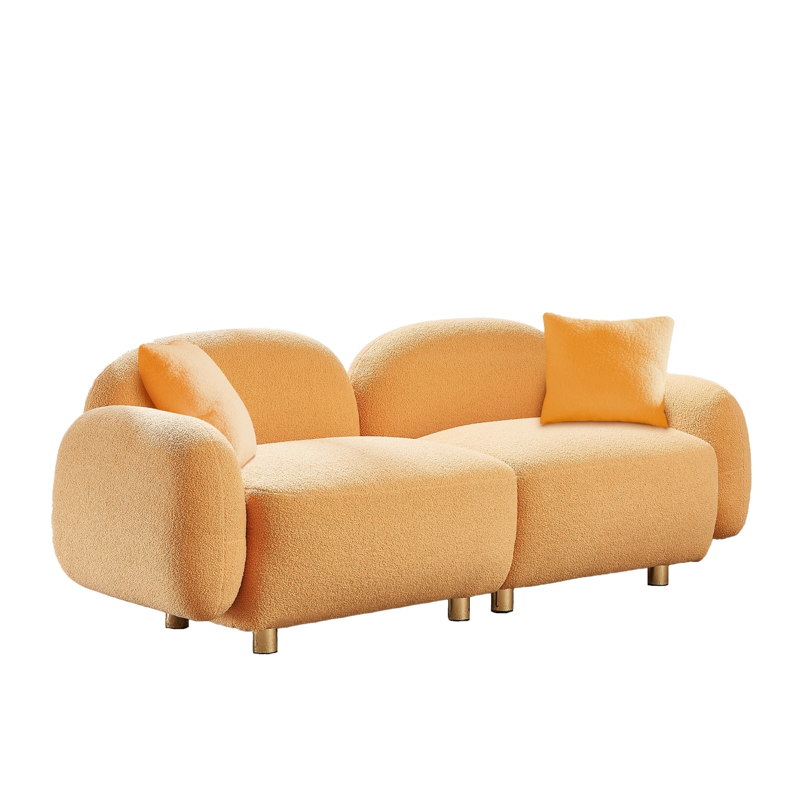 Plush 2 sales seater sofa