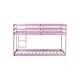 preview thumbnail 79 of 95, Low Loft Bed with Ladder, Solid Rubber Wooden Bed Frame for Multi Children, Floor Bed - Available with or without Slats