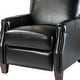 preview thumbnail 20 of 97, Gladis Cigar Genuine Leather Recliner with Nailhead Trim