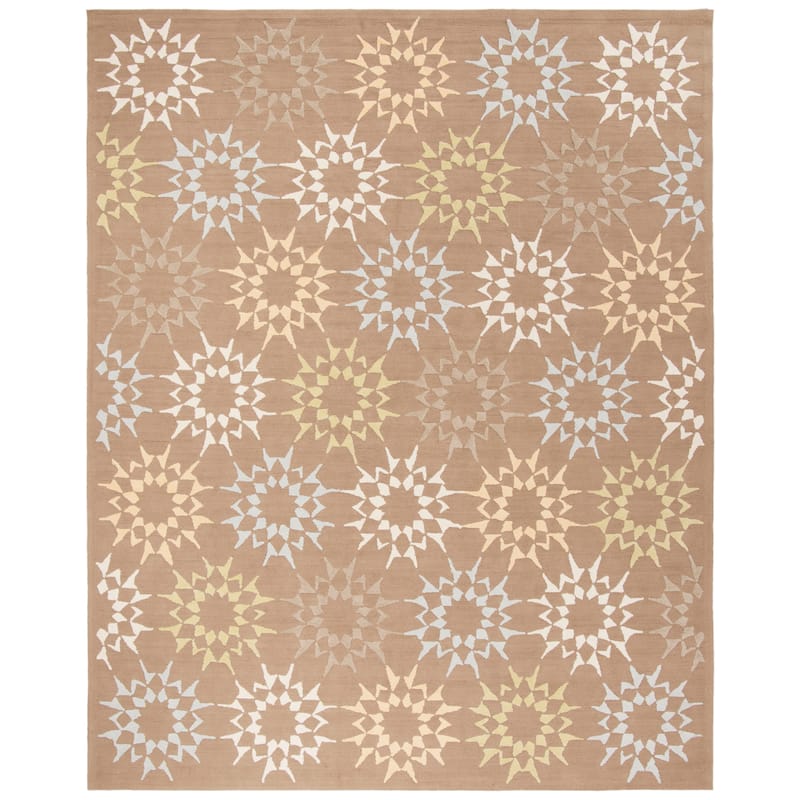 Martha Stewart by SAFAVIEH Quilt Cotton Rug - 9'6" x 13'6" - Pebble/Grey