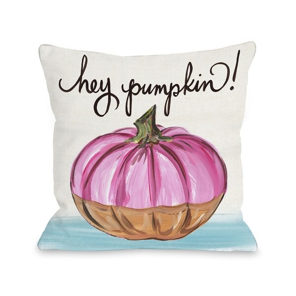 hey pumpkin pillow